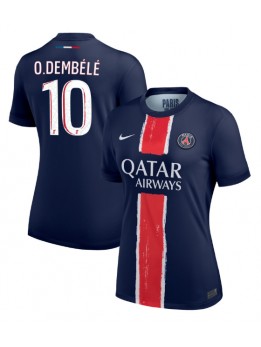 Paris Saint-Germain Ousmane Dembele #10 Replika Hemmakläder Dam 2024-25 Kortärmad